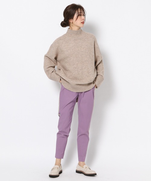 BARNYARDSTORM（バンヤードストーム）の「BARNYARDSTORM / ブークレタートルニット（ニット/セーター・レディース・イエロー/ブルー/サンドグレー・1/0）」の19枚目の写真