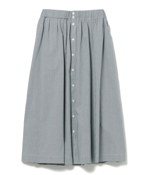 Ray BEAMS（レイビームス）の「GYMPHLEX × Ray BEAMS / 別注 ロング フレア スカート（スカート・レディース・ネイビー/グリーン・14）」の12枚目の写真