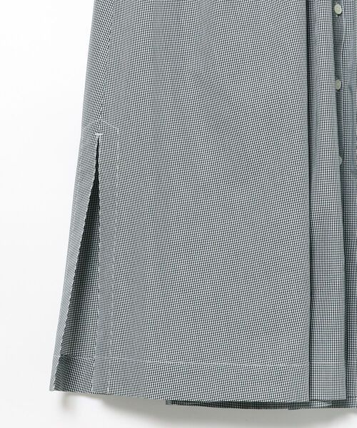 Ray BEAMS（レイビームス）の「GYMPHLEX × Ray BEAMS / 別注 ロング フレア スカート（スカート・レディース・ネイビー/グリーン・14）」の14枚目の写真