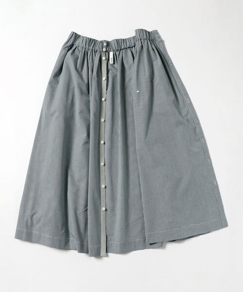 Ray BEAMS（レイビームス）の「GYMPHLEX × Ray BEAMS / 別注 ロング フレア スカート（スカート・レディース・ネイビー/グリーン・14）」の16枚目の写真