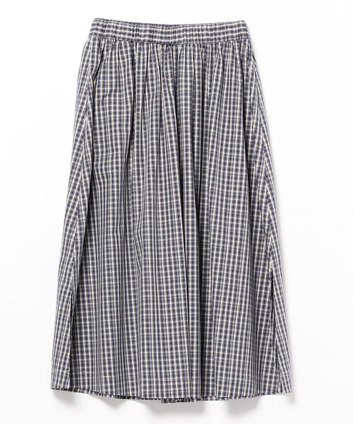 Ray BEAMS（レイビームス）の「GYMPHLEX × Ray BEAMS / 別注 ロング フレア スカート（スカート・レディース・ネイビー/グリーン・14）」の19枚目の写真