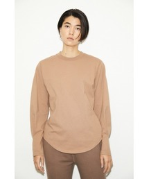THROW TUCK SLEEVE L/S TOPS タック ロングスリーブ トップス