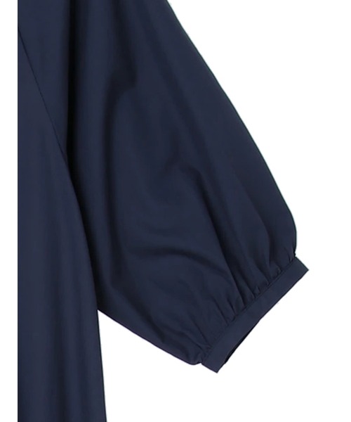 armonia(アルモニーア)の「armonia.裾切換えフレアワンピース(ワンピース・レディース・ベージュ/ネイビー・FREE)」の4枚目の写真