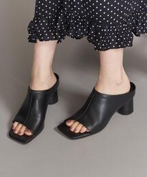 BEAUTY&YOUTH UNITED ARROWS | BY ソフト カーブ オープントゥ ミュール(サンダル)