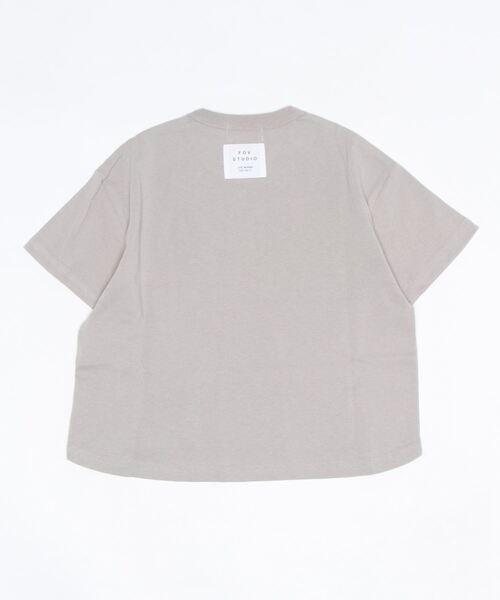 FOV（フォブ）の「フォブ BONJOUR ラウンド Tシャツ（Tシャツ/カットソー・キッズ・ブラック/ベージュ/グレー・S/L/F/XL/M）」の10枚目の写真