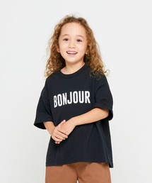 FOV | フォブ BONJOUR ラウンド Tシャツ(Tシャツ/カットソー)