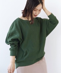 Simplicite | コットンリブドルマンプルオーバー◆(Tシャツ/カットソー)