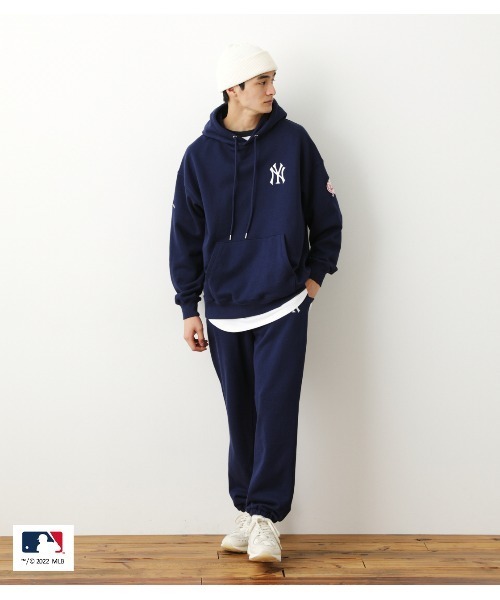 RODEO CROWNS WIDE BOWL（ロデオクラウンズワイドボウル）の「MLB TEAM スウェットパンツ（スウェットパンツ・レディース・グリーン/杢グレー/ネイビー・MEDIUM/LARGE）」の19枚目の写真