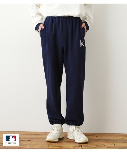 RODEO CROWNS WIDE BOWL（ロデオクラウンズワイドボウル）の「MLB TEAM スウェットパンツ（スウェットパンツ・レディース・グリーン/杢グレー/ネイビー・MEDIUM/LARGE）」の8枚目の写真