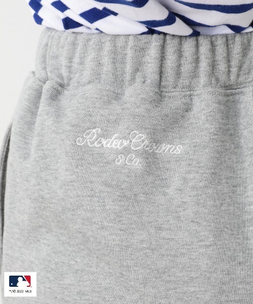 RODEO CROWNS WIDE BOWL（ロデオクラウンズワイドボウル）の「MLB TEAM スウェットパンツ（スウェットパンツ・レディース・グリーン/杢グレー/ネイビー・MEDIUM/LARGE）」の21枚目の写真