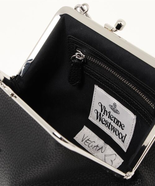 Vivienne Westwood（ヴィヴィアンウエストウッド）の「52020003-02103-PFGRANNY FRAME PURSE（ハンドバッグ・レディース・ブラック・FREE）」の4枚目の写真