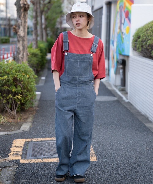 Mac-House(マックハウス)の「ORGABITS オーガビッツ ドルマン切り替えTシャツ(Tシャツ/カットソー・レディース・ブラウン/レッド/アイボリー/チャコール・フリー)」の16枚目の写真