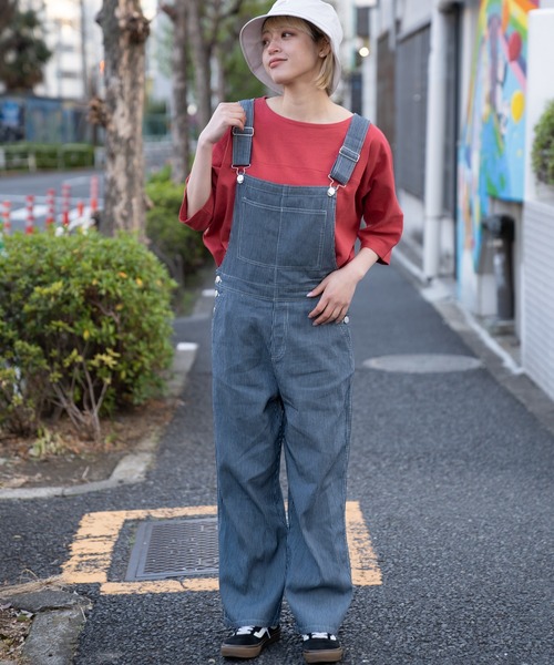 Mac-House(マックハウス)の「ORGABITS オーガビッツ ドルマン切り替えTシャツ(Tシャツ/カットソー・レディース・ブラウン/レッド/アイボリー/チャコール・フリー)」の18枚目の写真
