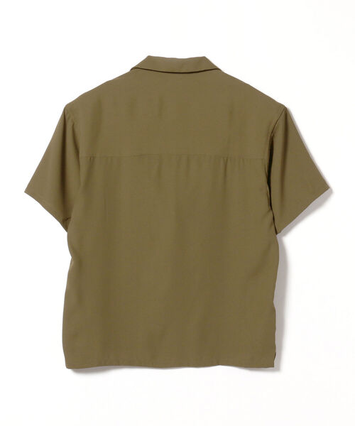 BEAMS LIGHTS(ビームスライツ)の「BEAMS LIGHTS /ジョーゼット スクエアポケット シャツ(シャツ/ブラウス・メンズ・ブラック/オリーブ・SMALL/MEDIUM/LARGE)」の11枚目の写真