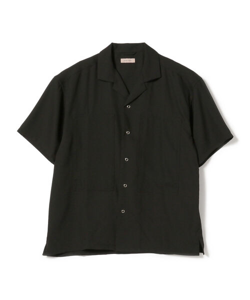BEAMS LIGHTS(ビームスライツ)の「BEAMS LIGHTS /ジョーゼット スクエアポケット シャツ(シャツ/ブラウス・メンズ・ブラック/オリーブ・SMALL/MEDIUM/LARGE)」の13枚目の写真