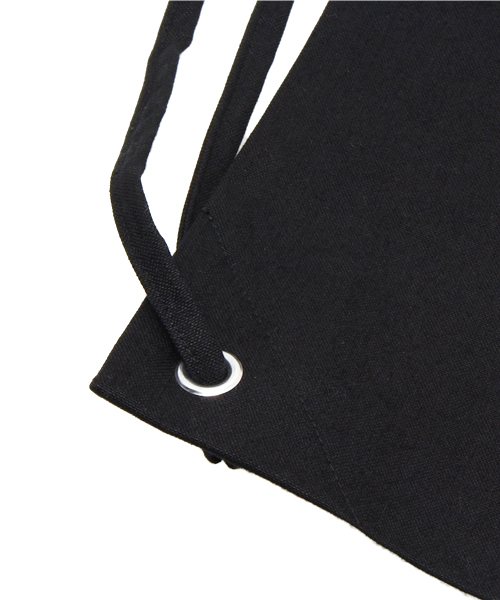 BEAMS BOY(ビームスボーイ)の「SOFT CREAM / ロゴ ナップサック(バックパック/リュック・レディース・ホワイト/ブラック・ONE SIZE)」の5枚目の写真