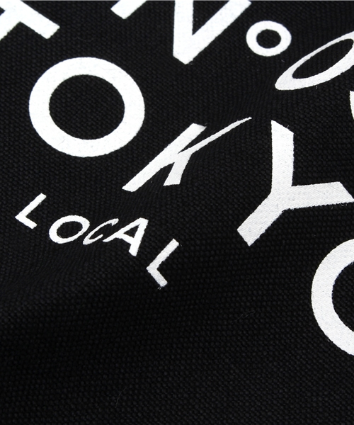 BEAMS BOY(ビームスボーイ)の「SOFT CREAM / ロゴ ナップサック(バックパック/リュック・レディース・ホワイト/ブラック・ONE SIZE)」の9枚目の写真