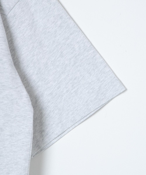 WEGO（ウィゴー）の「WEGO/ヘビーウエイト ユニバーサルカレッジBIGT（Tシャツ/カットソー・メンズ・ダークグリーン/ネイビー/オートミール/グレー系その他/スミクロ・MEDIUM/LARGE）」の22枚目の写真