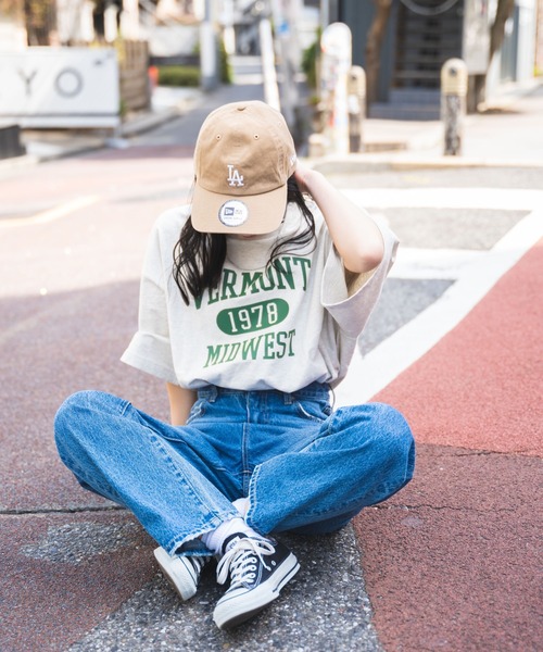 WEGO（ウィゴー）の「WEGO/ヘビーウエイト ユニバーサルカレッジBIGT（Tシャツ/カットソー・メンズ・ダークグリーン/ネイビー/オートミール/グレー系その他/スミクロ・MEDIUM/LARGE）」の15枚目の写真