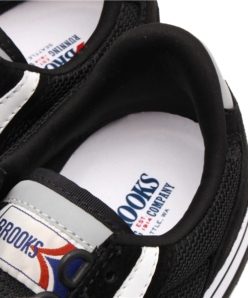 BROOKS（ブルックス）の「メンズ ブルックス チャリオット MENS BROOKS CHARIOT（スニーカー・メンズ・ブラック/バーガンディー/ネイビー・27.5cm/27cm/26cm/26.5cm）」の5枚目の写真