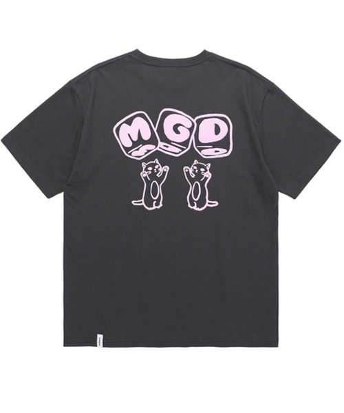 MAHAGRID（マハグリッド）の「A'GEM/9 × .kom『mahagrid/マハグリッド』MGD DICE TEE/マハグリッド ダイス Tシャツ 半袖 カットソー（Tシャツ/カットソー・レディース・ホワイト/チャコールグレー/イエロー・M/L）」の15枚目の写真