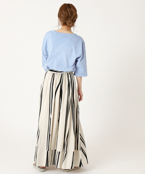 B.C STOCK(ベーセーストック)の「College football tee(Tシャツ/カットソー・レディース・チャコールグレー/イエロー/オレンジ/ブルー・FREE)」の11枚目の写真