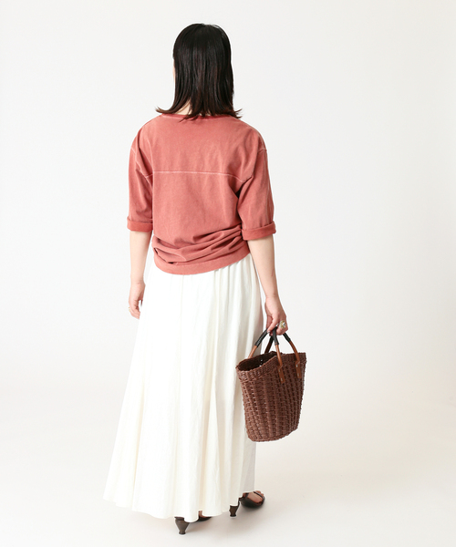 B.C STOCK(ベーセーストック)の「College football tee(Tシャツ/カットソー・レディース・チャコールグレー/イエロー/オレンジ/ブルー・FREE)」の15枚目の写真