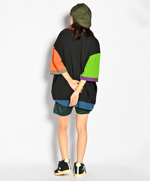 ALDIES（アールディーズ）の「ST Eyes Big T / エスティーアイズビッグT（Tシャツ/カットソー・メンズ・グレー/ブラック/ネイビー/その他・FREE）」の6枚目の写真