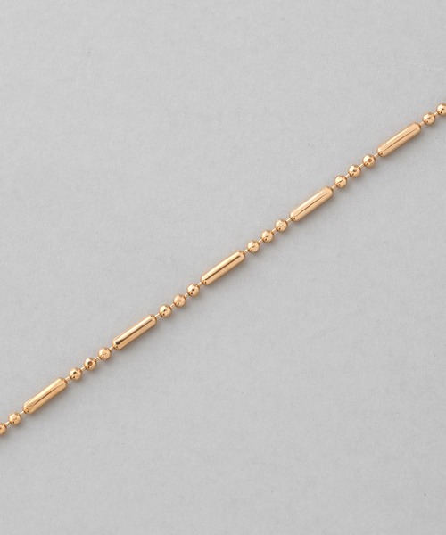 ANEMONE（アネモネ）の「ボールチェーンブレスレット（ブレスレット・レディース・シルバー/ゴールド・FREE）」の3枚目の写真