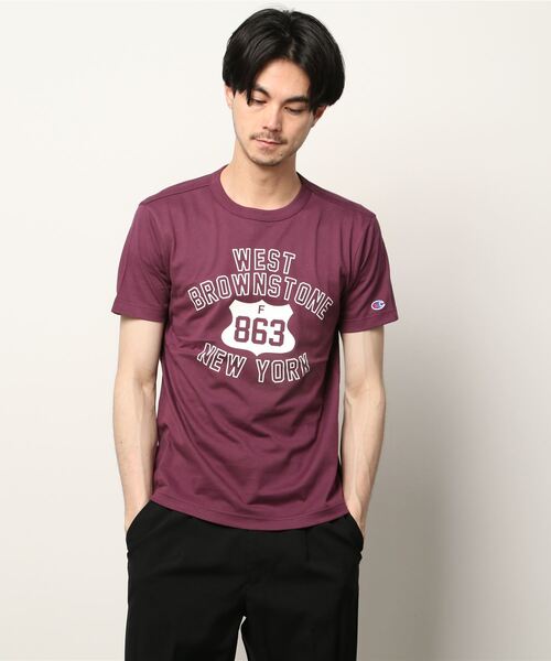 セール Champion チャンピオン メンズ ベーシック ショートスリーブtシャツ Tシャツ カットソー Champion チャンピオン のファッション通販 Zozotown