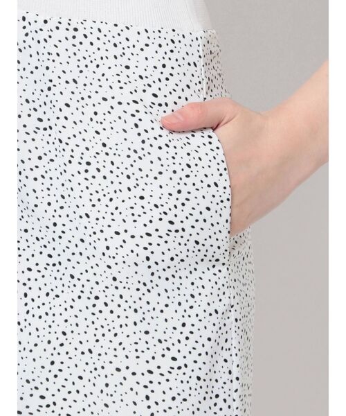 LAGUNAMOON（ラグナムーン）の「ドットラッフルワンピース（ワンピース・レディース・ホワイト/ブラック/グリーン・SMALL/MEDIUM）」の21枚目の写真