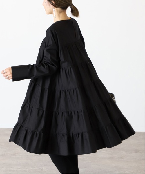 Eva Mann Par エヴァマン Mann ティアードワンピース ワンピース ティアードワンピース を購入できます Iena