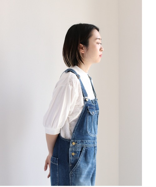 cepo(セポ)の「シシュウレースTee(Tシャツ/カットソー・レディース・ネイビー/オフホワイト/オレンジ/グリーン・M)」の17枚目の写真