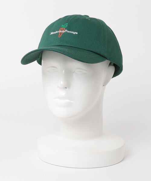 Manhattan Portage(マンハッタンポーテージ)の「Manhattan Portage/マンハッタンポーテージ 6パネルキャップ Carrotsコラボモデル MP157(キャップ・メンズ・ブラック/グリーン・FREE)」の10枚目の写真