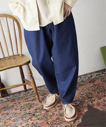 バルーン ワイドデニムパンツ