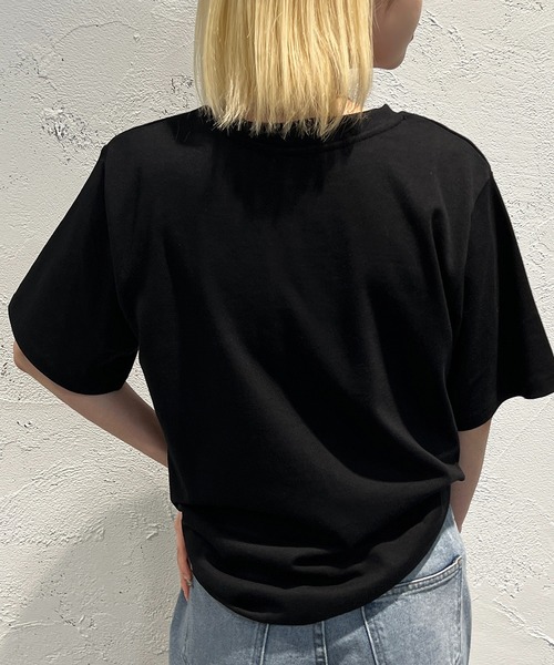apres jour mignon(アプレジュールミニョン)の「フォトプリントT【ZOZOTOWN限定アイテム】(Tシャツ/カットソー・レディース・ホワイト系その他/オフホワイト/ブラック系その他/ライトイエロー/ブラック・フリー/X-LARGE)」の18枚目の写真