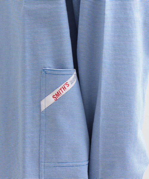SMITH'S(スミス)の「【SMITH'S AMERICAN/スミス アメリカン】2ポケット ステッチ ロングスリーブTシャツ(Tシャツ/カットソー・メンズ・グレー/オフホワイト/ホワイト系その他/グレー系その他・MEDIUM/LARGE)」の11枚目の写真