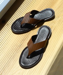 L/UCCA / 別注 レザー ビーチサンダル