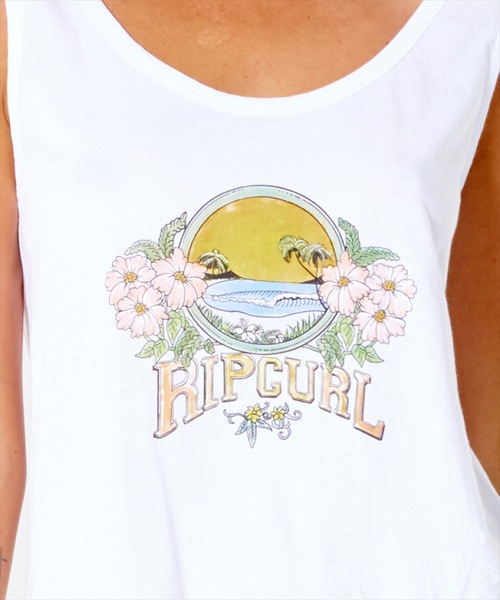 rip curl（リップカール）の「【RIPCURL（リップカール）】ON THE COAST TANK/レディースタンクトップ/ノースリーブ（タンクトップ・レディース・ホワイト系その他・X-SMALL/SMALL/MEDIUM）」の3枚目の写真