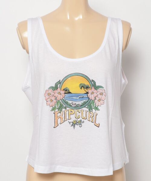 rip curl（リップカール）の「【RIPCURL（リップカール）】ON THE COAST TANK/レディースタンクトップ/ノースリーブ（タンクトップ・レディース・ホワイト系その他・X-SMALL/SMALL/MEDIUM）」の4枚目の写真