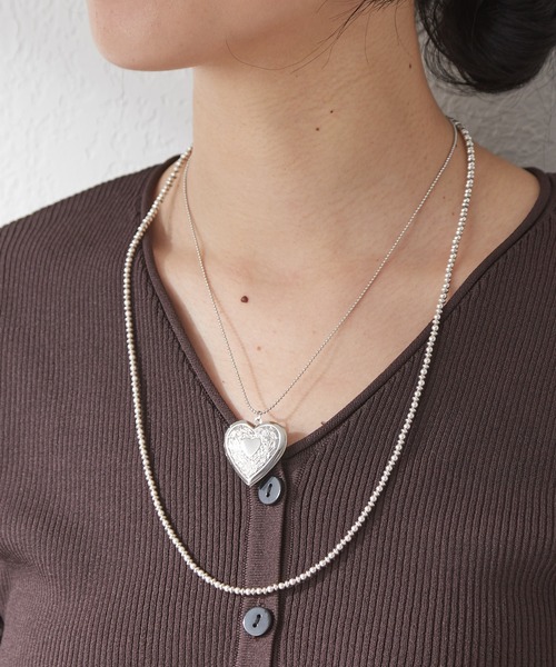 SHENERY（シーナリー）の「【WEB限定】ハートロケットネックレス（ネックレス・レディース・ゴールド/シルバー・FREE）」の14枚目の写真