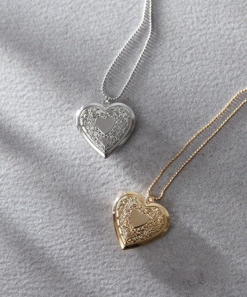 SHENERY（シーナリー）の「【WEB限定】ハートロケットネックレス（ネックレス・レディース・ゴールド/シルバー・FREE）」の19枚目の写真