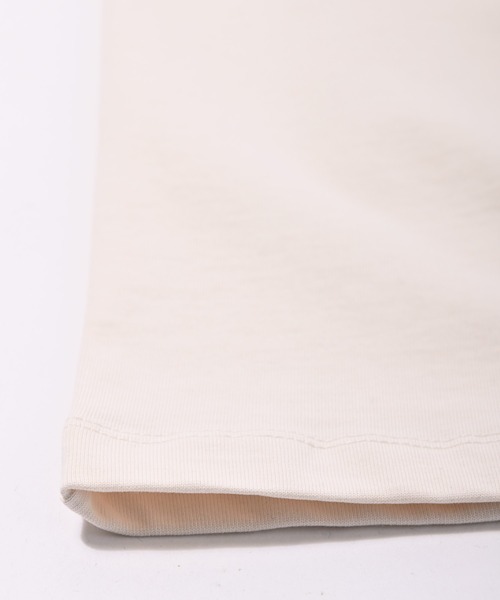 Paragraph（パラグラフ）の「Paragraph(パラグラフ) アーチロゴ スマイル 半袖Tシャツ（Tシャツ/カットソー・メンズ・ライトグレー/パープル/イエロー/ブルー/グリーン/アイボリー/チャコール・FREE）」の18枚目の写真