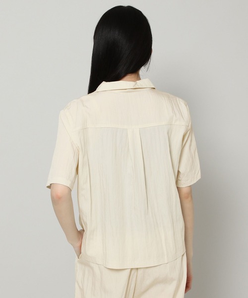 ALAND（エーランド）の「3.3Field Trip／OPEN COLLAR シャツ　2299894（シャツ/ブラウス・レディース・ブラック/カーキ/クリーム・FREE）」の14枚目の写真