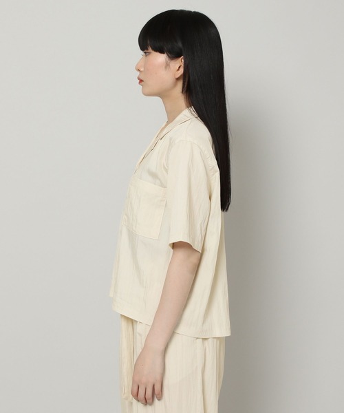 ALAND（エーランド）の「3.3Field Trip／OPEN COLLAR シャツ　2299894（シャツ/ブラウス・レディース・ブラック/カーキ/クリーム・FREE）」の16枚目の写真