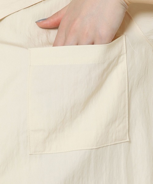 ALAND（エーランド）の「3.3Field Trip／OPEN COLLAR シャツ　2299894（シャツ/ブラウス・レディース・ブラック/カーキ/クリーム・FREE）」の19枚目の写真