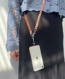 AS KNOW AS plus | スマホ☆チェーン・パールストラップ(スマホグッズ)
