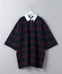 6（ロク）の「＜6(ROKU)＞RUGGER SHIRT BIG/ラガーシャツ（その他