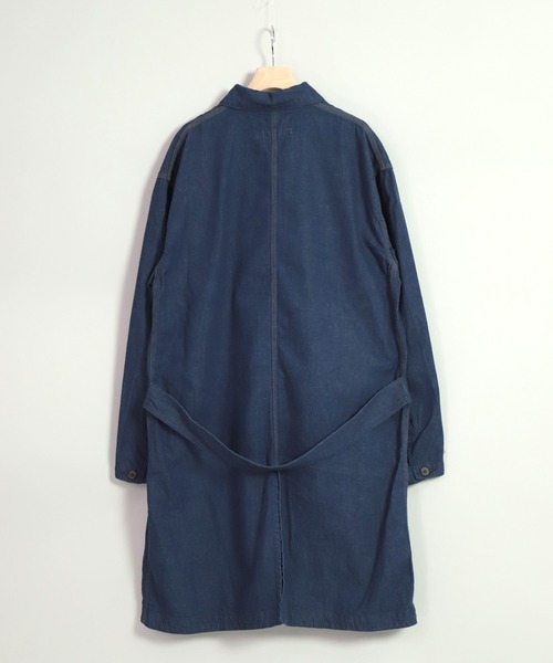 OMNIGOD（オムニゴッド）の「[OMNIGOD mens / オムニゴッド] 10ozデニム オーバーペインターコート（その他アウター・メンズ・ワンウォッシュ・2/3）」の2枚目の写真