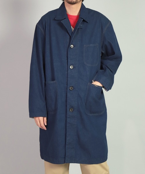 OMNIGOD（オムニゴッド）の「[OMNIGOD mens / オムニゴッド] 10ozデニム オーバーペインターコート（その他アウター・メンズ・ワンウォッシュ・2/3）」の5枚目の写真